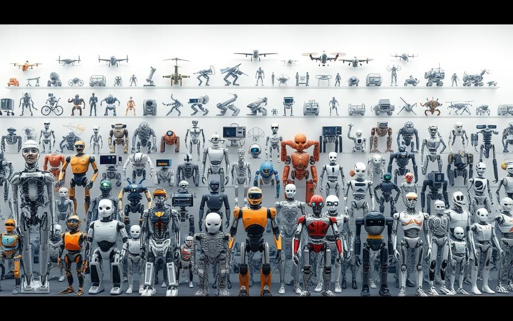 clasificación de robots