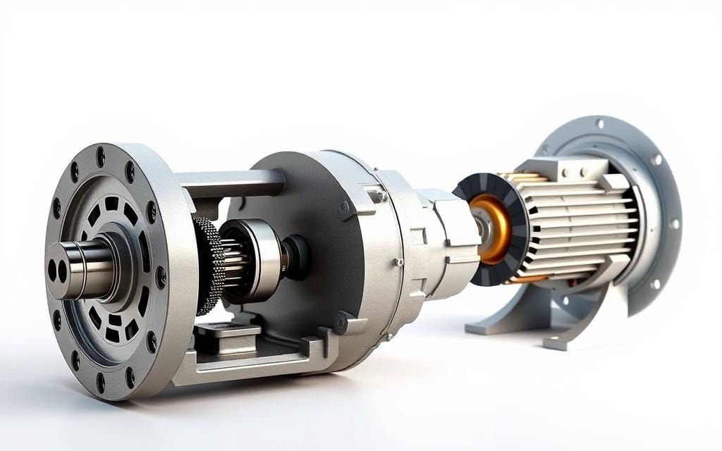 componentes motorreductor dc